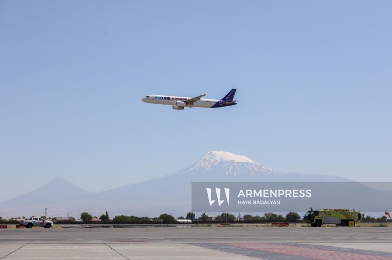 FlyOne Armenia с 26 июля запускает рейсы Ереван – Ташкент из Кентрона
