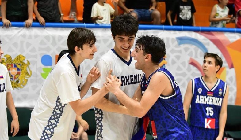 Сборная Армении U16 по баскетболу вышла в финал чемпионата Европы в Ереване