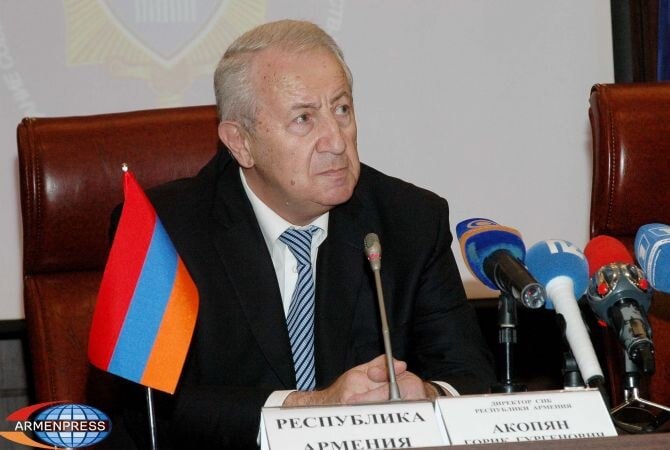 В Кентроне возбуждено уголовное преследование против бывшего директора СНБ Горика Акопяна по делу о событиях 2008 года