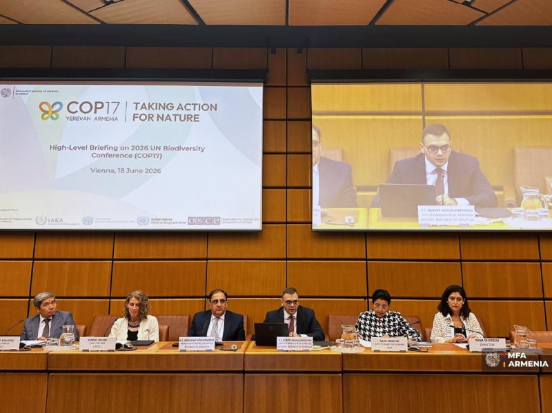В Вене обсудили подготовку к COP17 по биоразнообразию в Ереване: Кентрон в фокусе