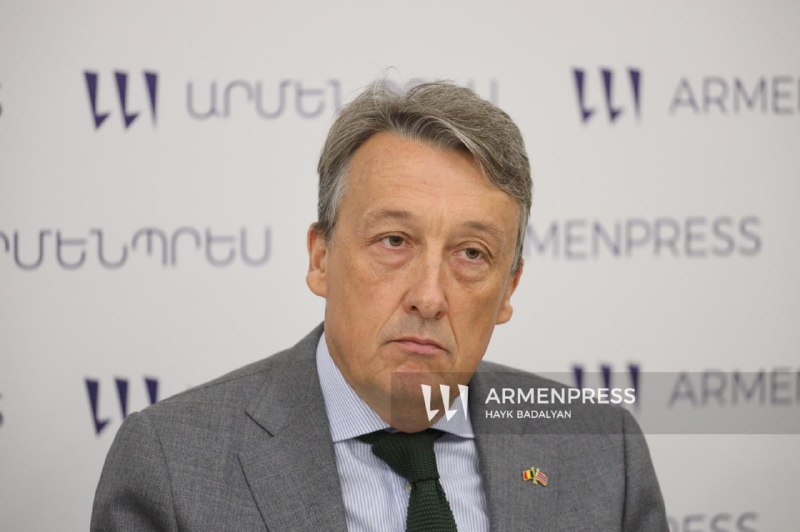Посол Бельгии: европейская повестка Армении стала более насыщенной, будущее с ЕС светлое