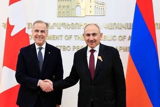 Пашинян поздравил премьер-министра Канады с Днём Канады